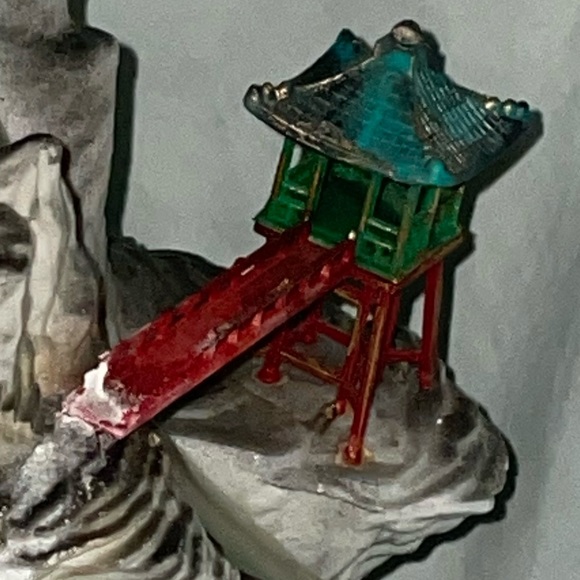 Penn Plax Vintage 1974 Oriental Water Mill Fish Tank Aerator - Picture 7 of 9